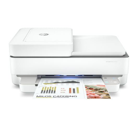 (Renewed) Hp Envy Pro 6455 Wireless All-In-One Printer | Mobile Print, Scan & Copy | Auto Document Feeder (5se45a)